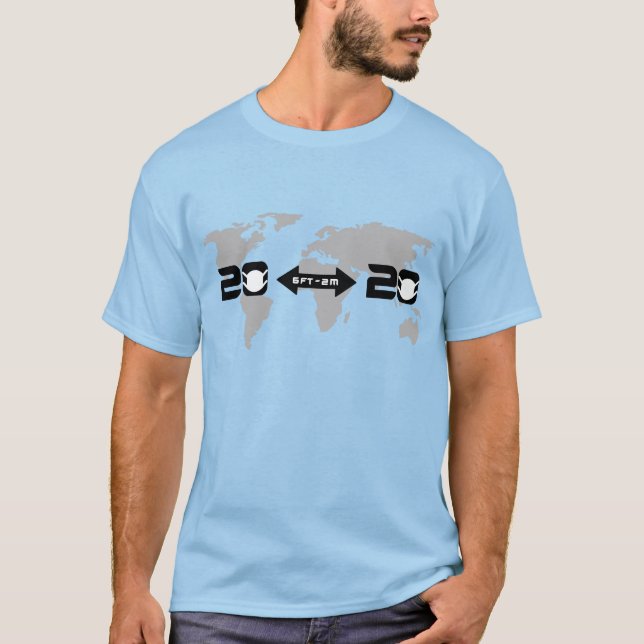 2020 COVID-19 Pandemic Commemorative T-Shirt (Front)