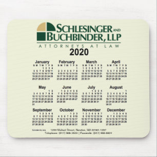 2020 Custom Calendar by Janz Mouse Pad