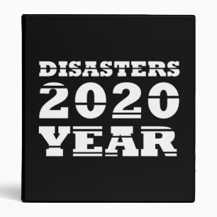 2020 disasters year binder