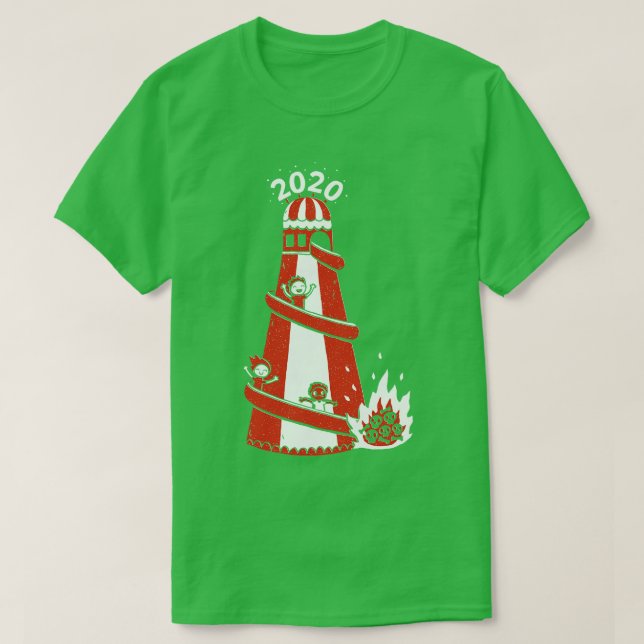 2020 Downward Spiral T-Shirt (Design Front)