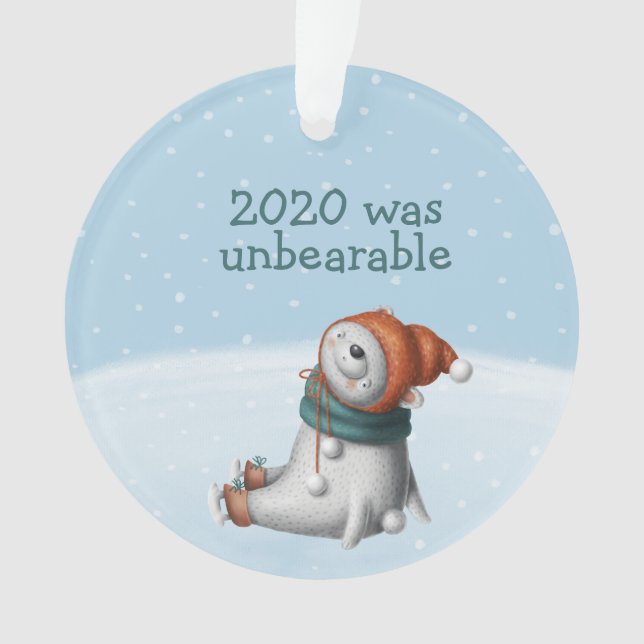 2020 Était Insupportable Ours Polaire Mignonne (devant)