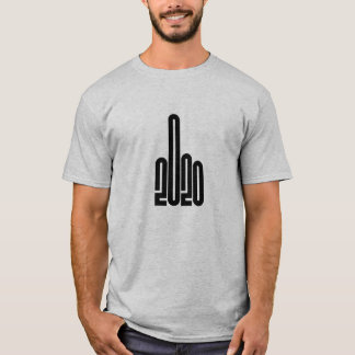 2020 Finger Black T-Shirt