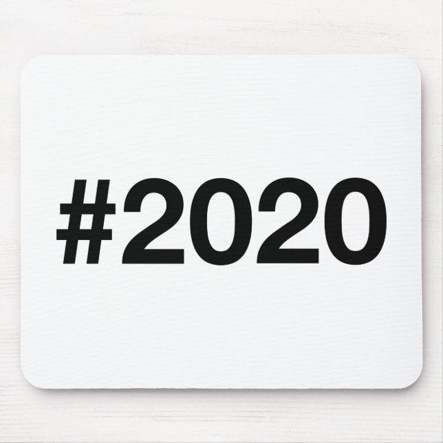 2020 Hashtag 5 Birthday Anniversary Mouse Pad (Front)