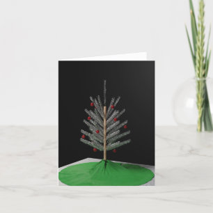 2020 Holiday Card - Aluminum Christmas Tree