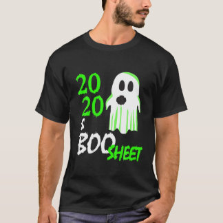2020 Is Boo Sheet Costume For Men - Ghost Hallowee T-Shirt