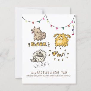 2020 It's been a WOOF Year DOG Christmas Funny