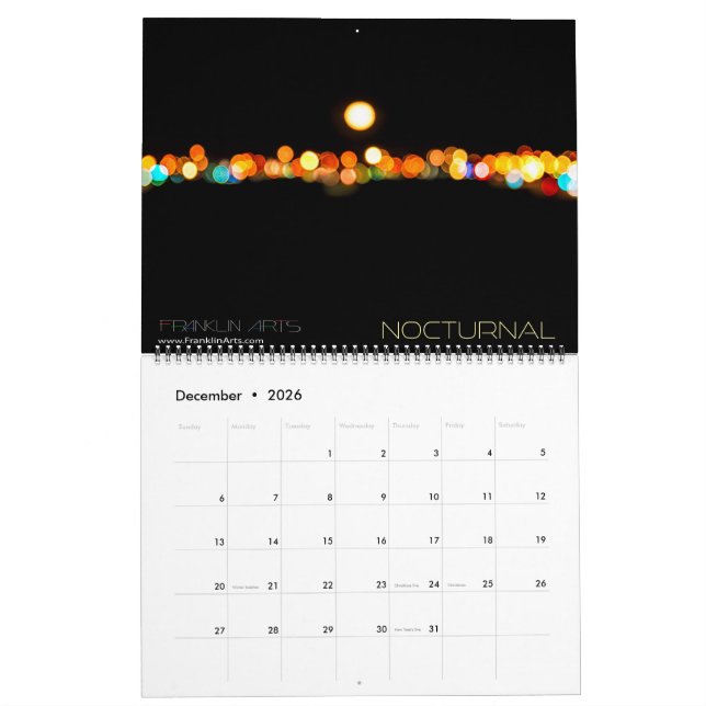 2020 Landscapes & Nature Calendar (Dec 2026)