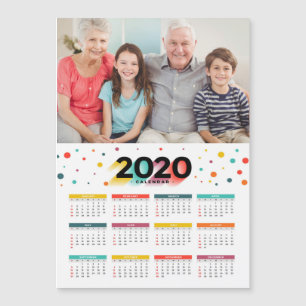 2020 Magnetic Photo Calendar