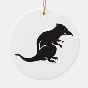2020 My Rat Year Ceramic Ornament