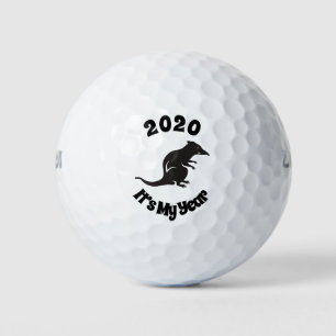 2020 My Rat Year Golf Balls