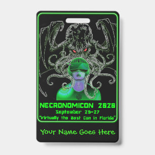 2020 Necro VR Badge/Stone Hill on Back Badge
