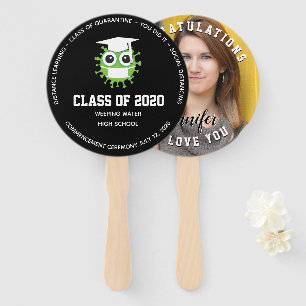 2020 Personalized Graduation Hand Fan
