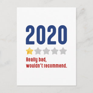 2020 Rating Postcard