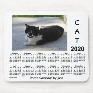 2020 Sassy Cat Photo Calendar by Janz Mouse Pad