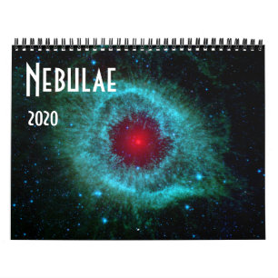 2020 Space Astronomy Universe NASA Nebulae Calendar