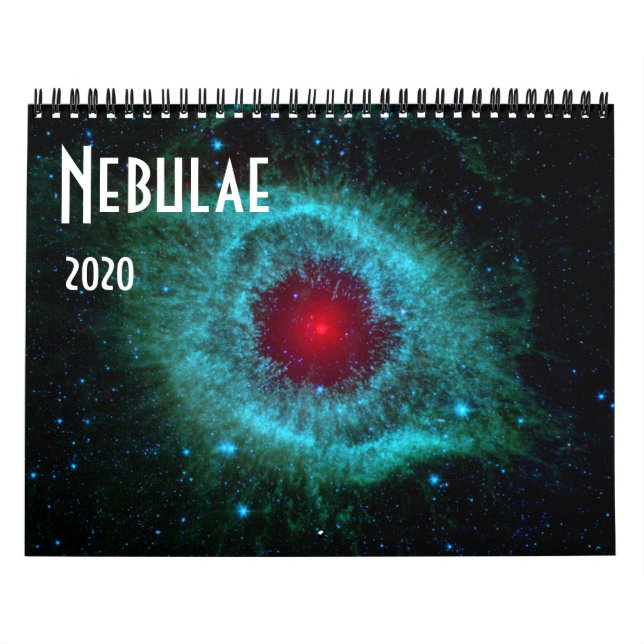 2020 Space Astronomy Universe NASA Nebulae Calendar (Cover)