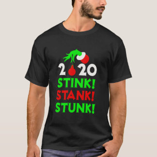 2020 Stink Stank Stunk Christmas Pyjamas T-Shirt