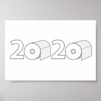 2020 toilet paper quarantine art
