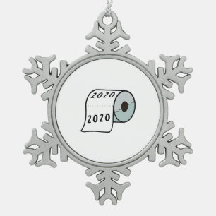 2020 Toilette Papier d'égout Ornement de Noël