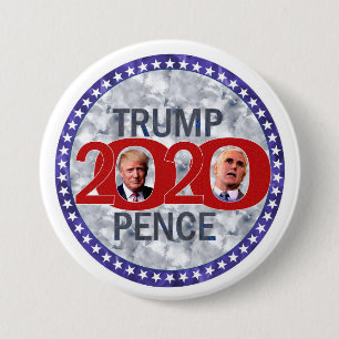 2020 Trump / Pence 3 Inch Round Button