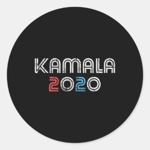 2020 Vintage Kamala Harris Classic Round Sticker