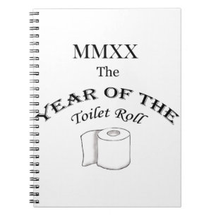 2020 Year of the Toilet Roll Notebook