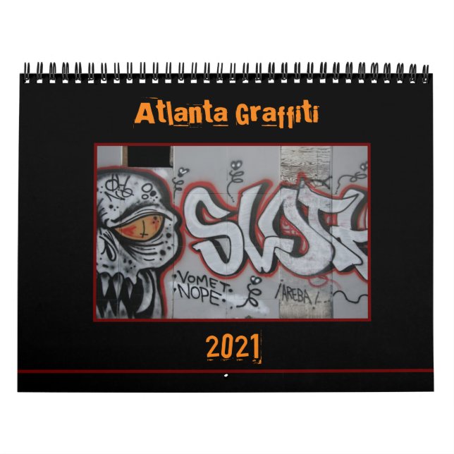 2021 Atlanta Graffiti Calendar (Cover)