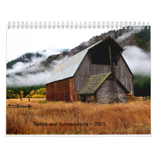 2021 Barn and homestead calendar. Calendar