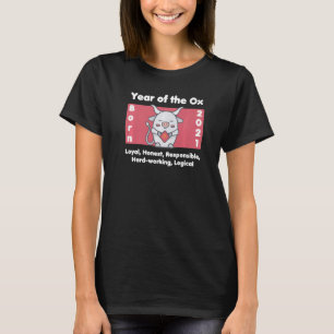 2021 Birthday Year of the Ox T-Shirt