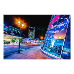 2021 Broadway In Nashville Tennessee - Print