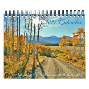 2021 Calendar - Photography of Scott Bosworth