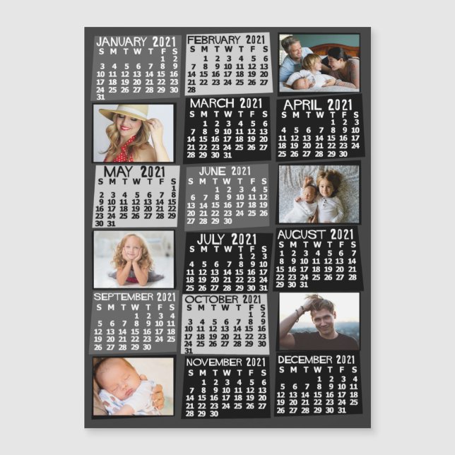 2021 Calendar (See Description for New Version)  (Front)