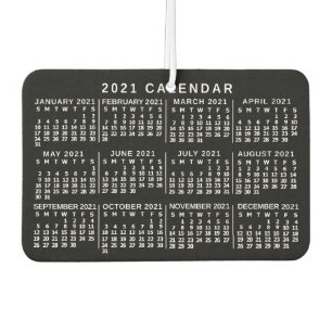 2021 Calendar (See Description for New Version) Air Freshener