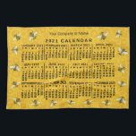 2021 Calendar (See Description for New Version)  Kitchen Towel<br><div class="desc">ARE YOU LOOKING FOR THE 2025 VERSION OF THIS CALENDAR? | Find all our 2025 calendars in the FancyCelebration store here➔  https://www.zazzle.com/store/fancycelebration/products?ps=128&cg=196920781224604082  ➔ You can also find all our calendars in the collection here: https://www.zazzle.com/collections/119258460294242876</div>