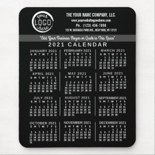 2021 Calendar (See Description for New Version)  Mouse Pad