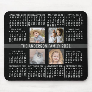 2021 Calendar (See Description for New Version)  Mouse Pad
