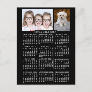 2021 Calendar (See Description for New Version)  Postcard