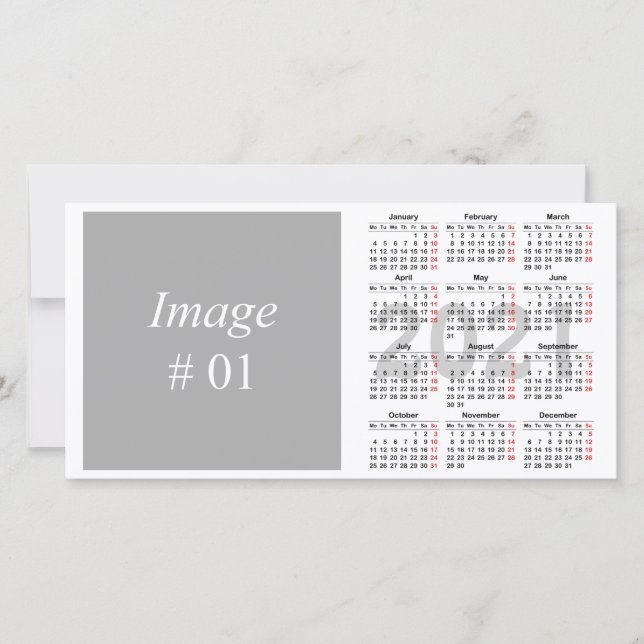 2021 calendar template (Front)