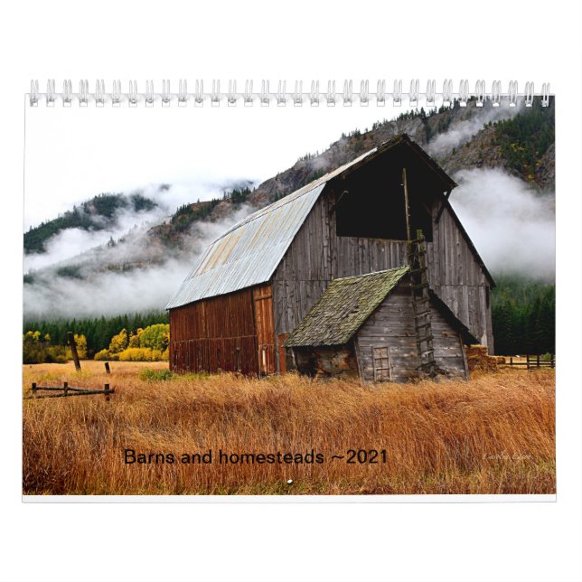 2021 Calendrier de la ferme et de la ferme. (Protection)