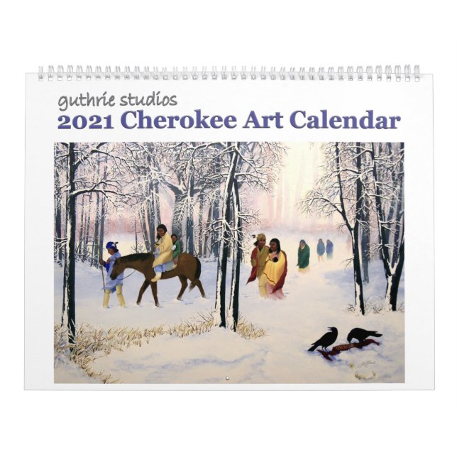 2021 Cherokee Art Calendar (Cover)
