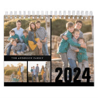 2021 Custom Photo Calendar Create Your Own Black