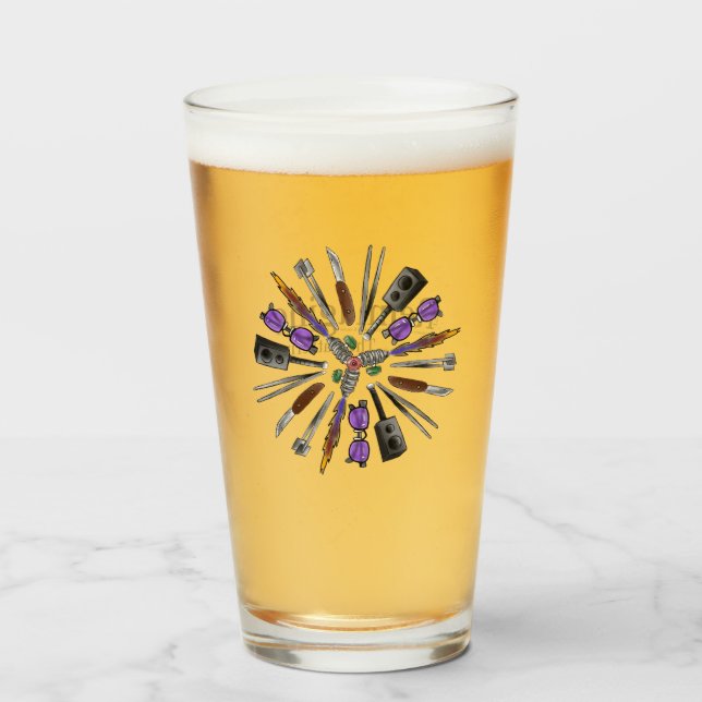 2021 Gathering T-shirt Design Glass (Front Filled)