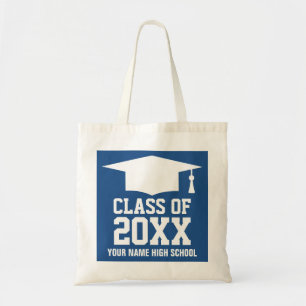 2021 Graduate year graduation party tote bags