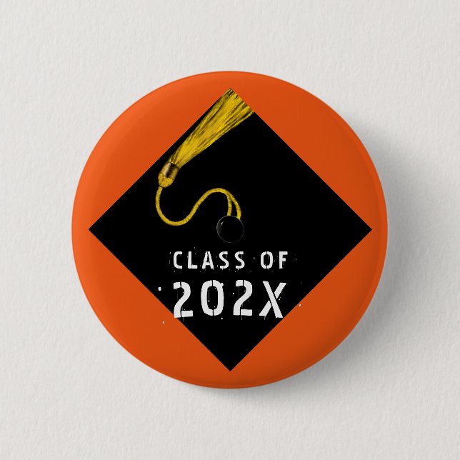 2021 graduation keepsake 2 inch round button (Front)
