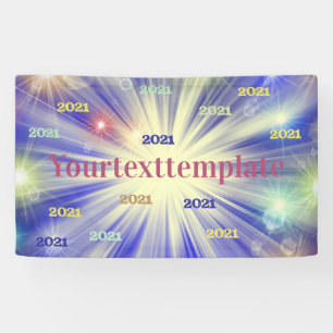 2021,happy new year, golden text 2021, personalize banner