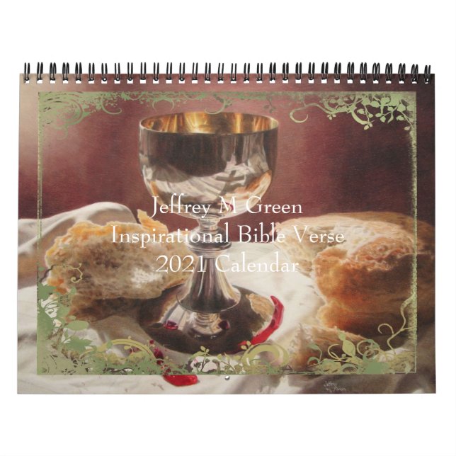 2021 Inspirational Bible Verse Calendar (Cover)