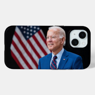 2021 Joe Biden US President Portrait iPhone 15 Case