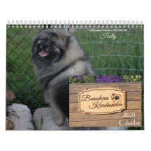 2021 Keeshond Calendar