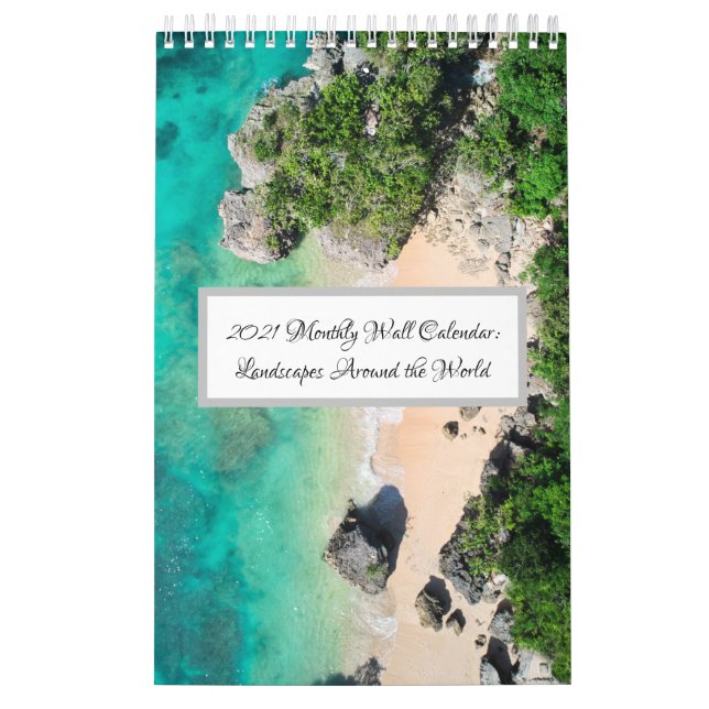 2021 Landscape Monthly Wall Calendar (Cover)