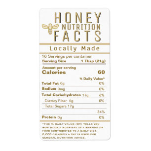 2021 Latest Honey Nutrition White Gold with Bee   
